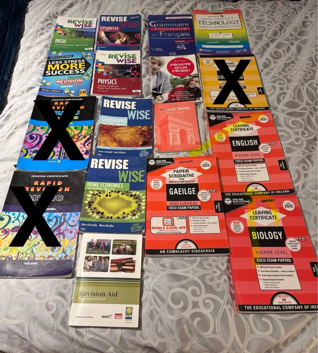 Leaving and Junior Cert books - Image 3
