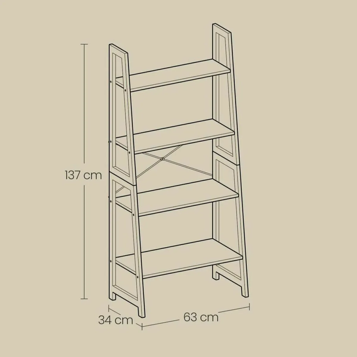 NEW Bookcase Display Unit - Fit into car.. - Image 3