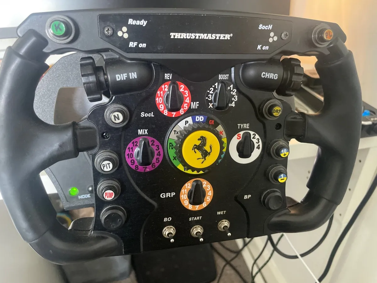 Thrustmaster + Logitech racing sim setup - Image 2
