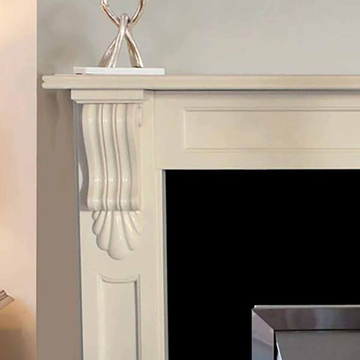 William 54" Fireplace Surround - Ivory Pearl - Image 3