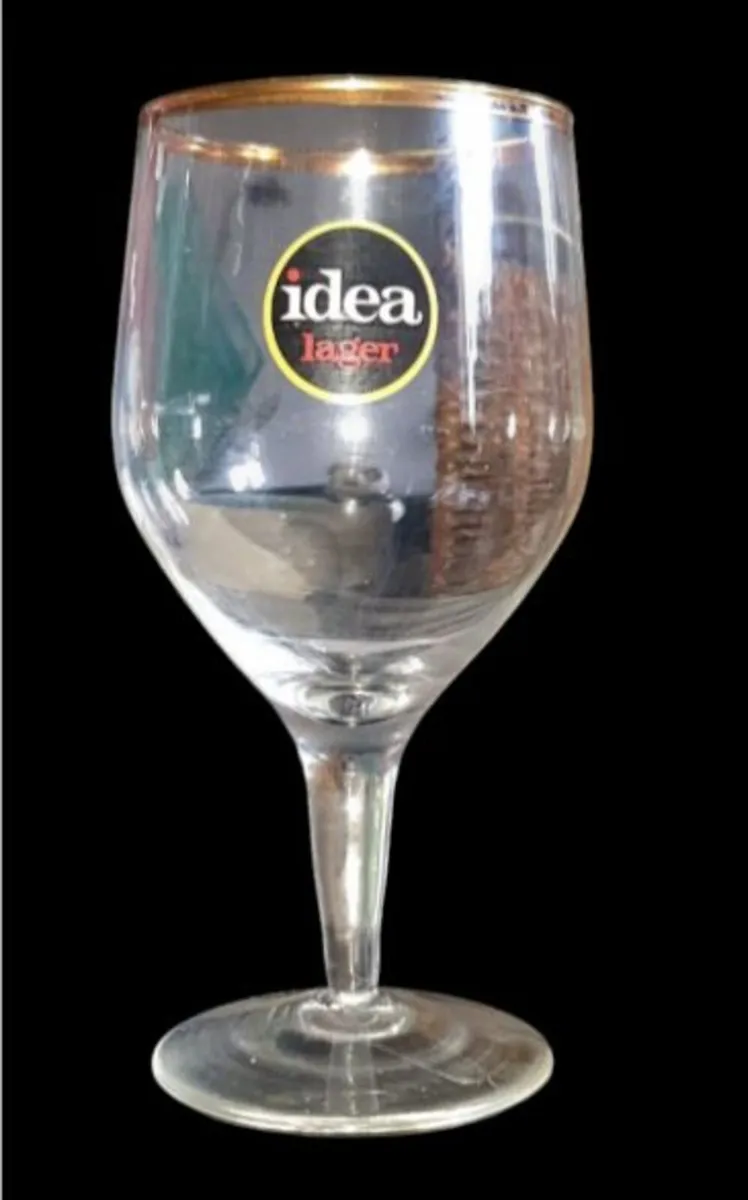 Rare Vintage 1960s Smithwick’s "Idea" Lager Glass - Image 2