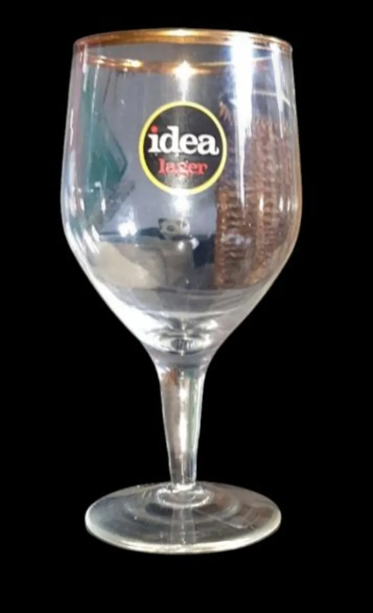 Rare Vintage 1960s Smithwick’s "Idea" Lager Glass - Image 1