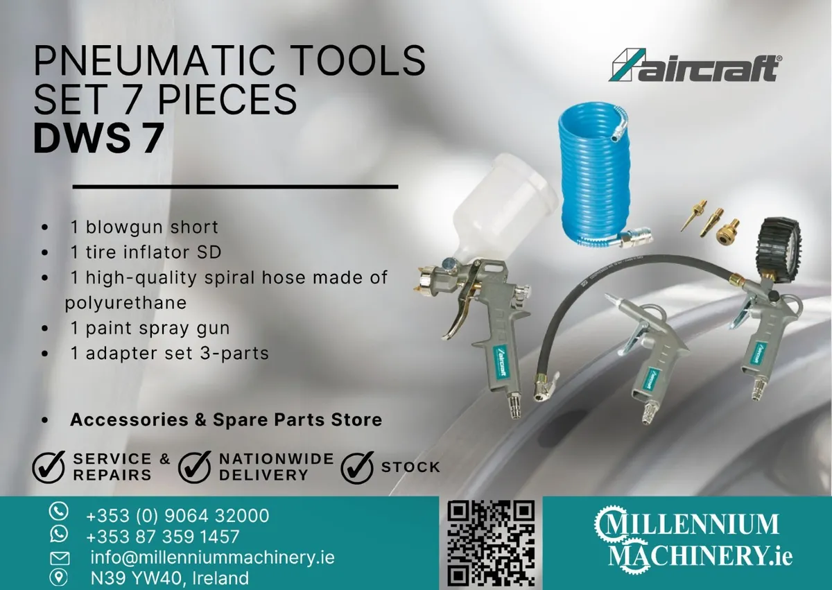 Aircraft Pneumatic tools set 7 pieces  DWS 7 - Image 1