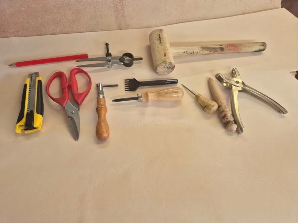 leather craft tools - Image 1