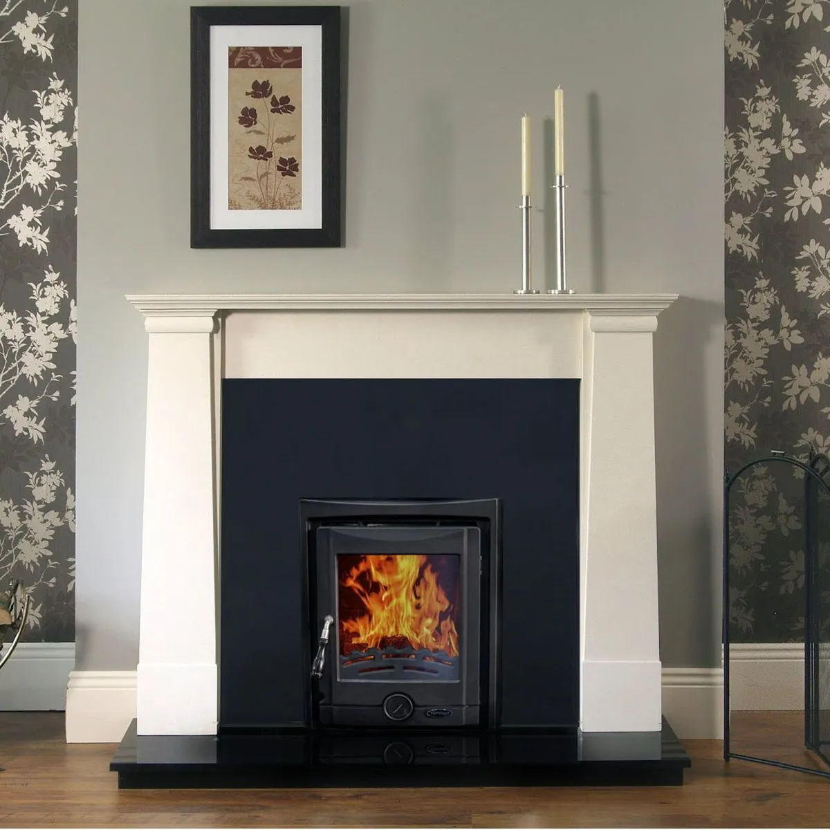 Cruz Fireplace & Insert Stove, Fully Fitted - Image 1