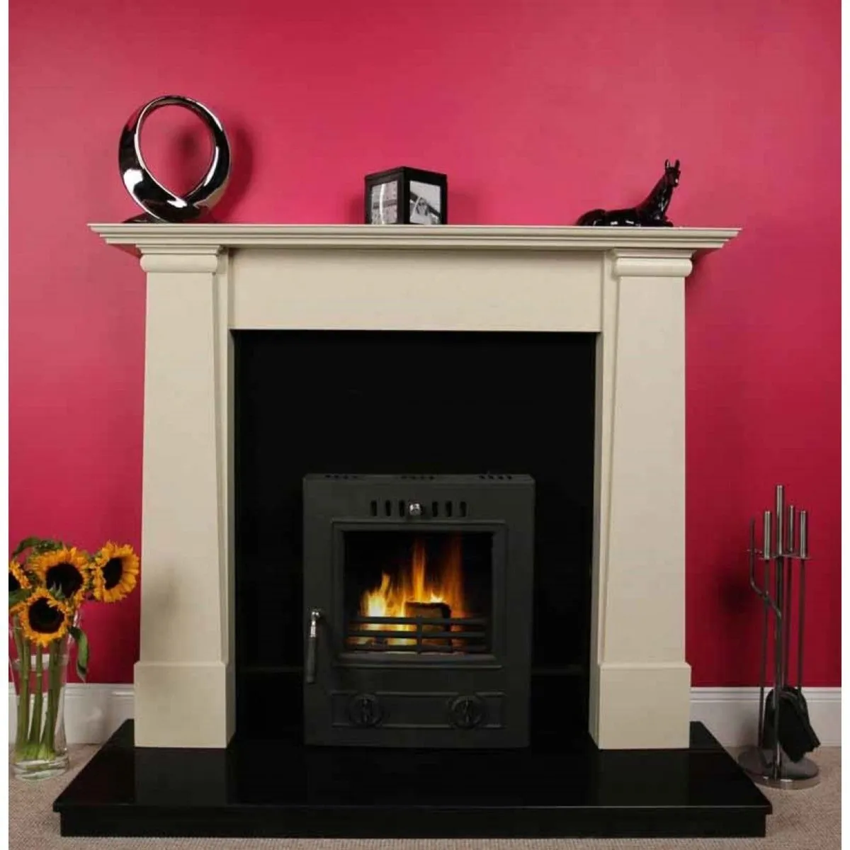 Cruz Fireplace & Insert Stove, Fully Fitted - Image 3