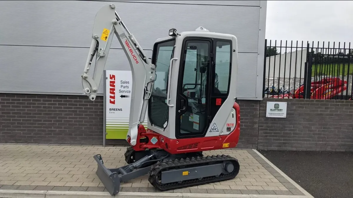 New Takeuchi TB216 - Image 1