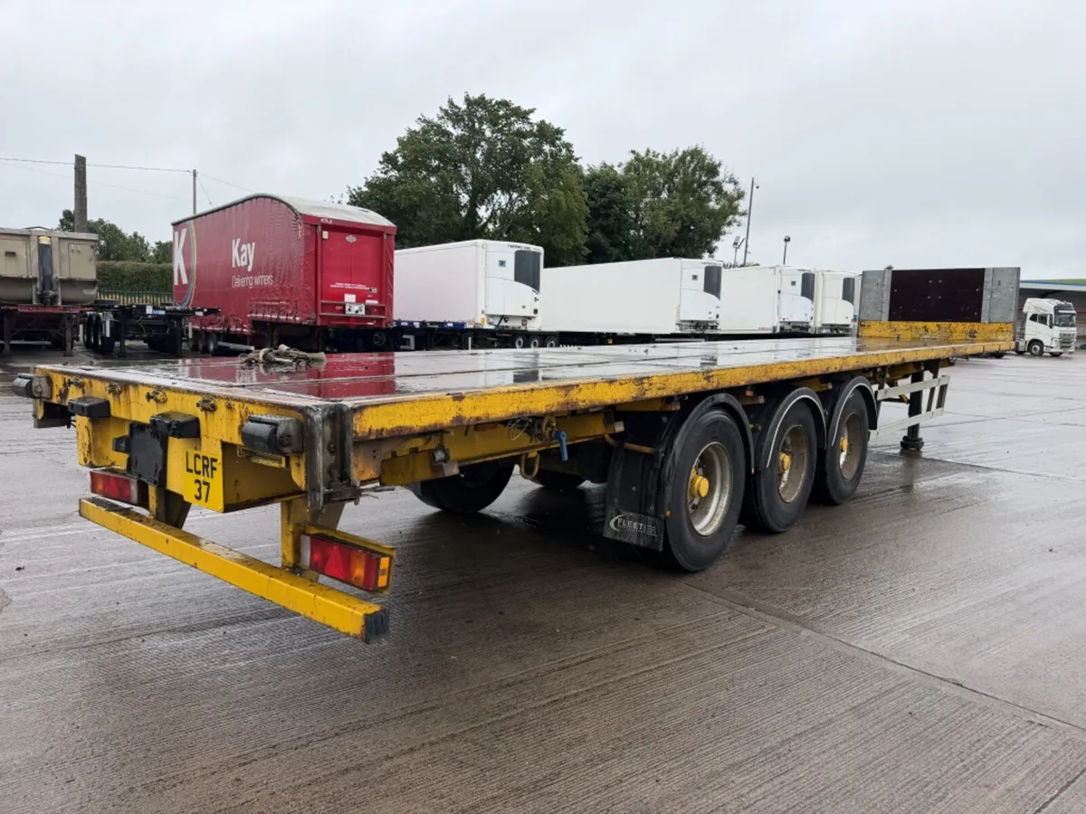 2013 SDC 45 FT FLATBED TRAILER - Image 2