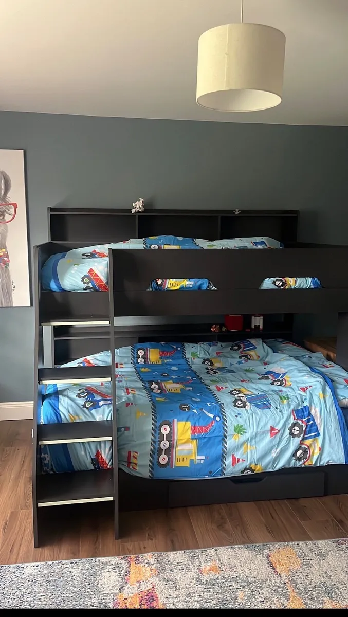Bunk beds triple sleeper - Image 2