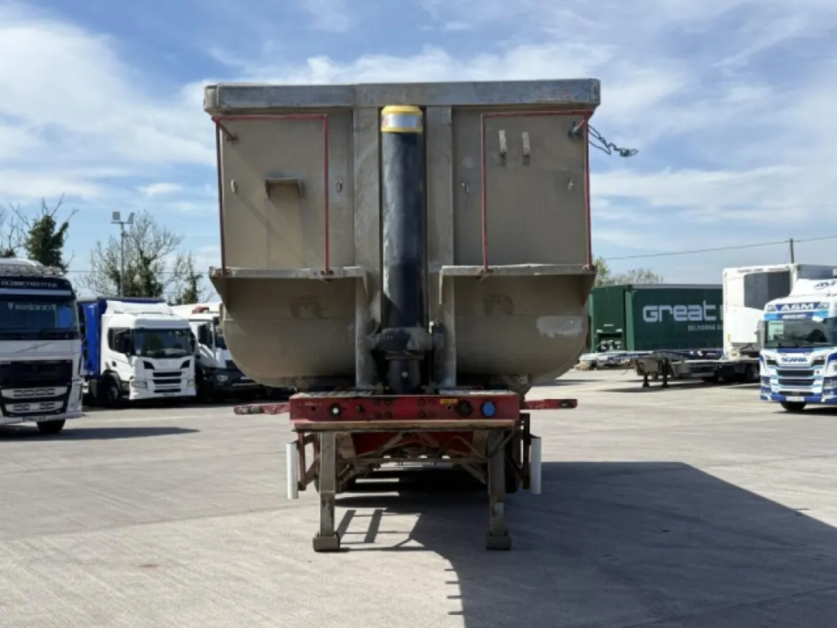 2000 WILCOX TOUGHLINE TIPPING TRAILER - Image 2