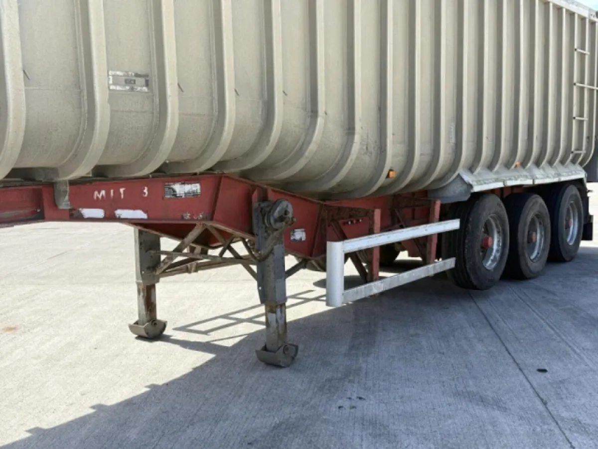 2000 WILCOX TOUGHLINE TIPPING TRAILER - Image 4