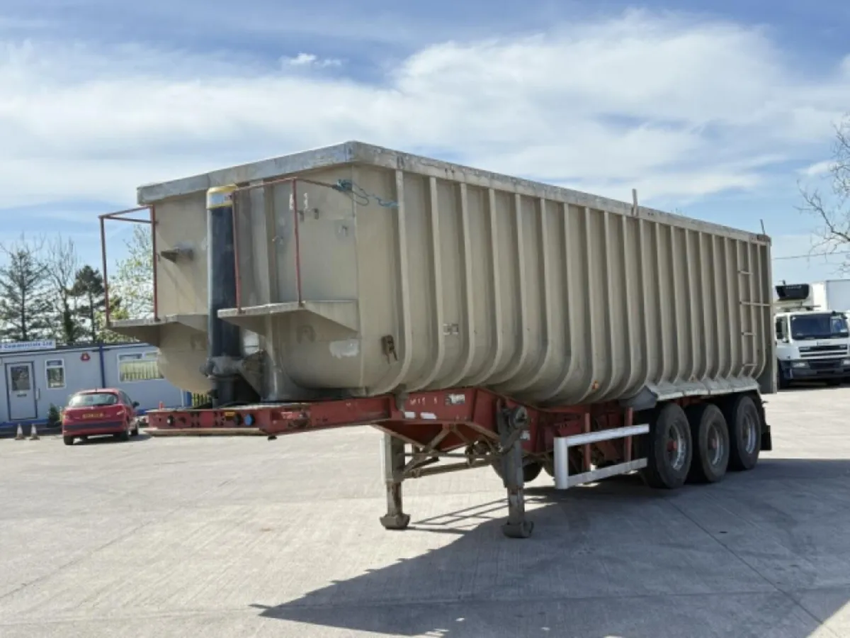 2000 WILCOX TOUGHLINE TIPPING TRAILER - Image 3