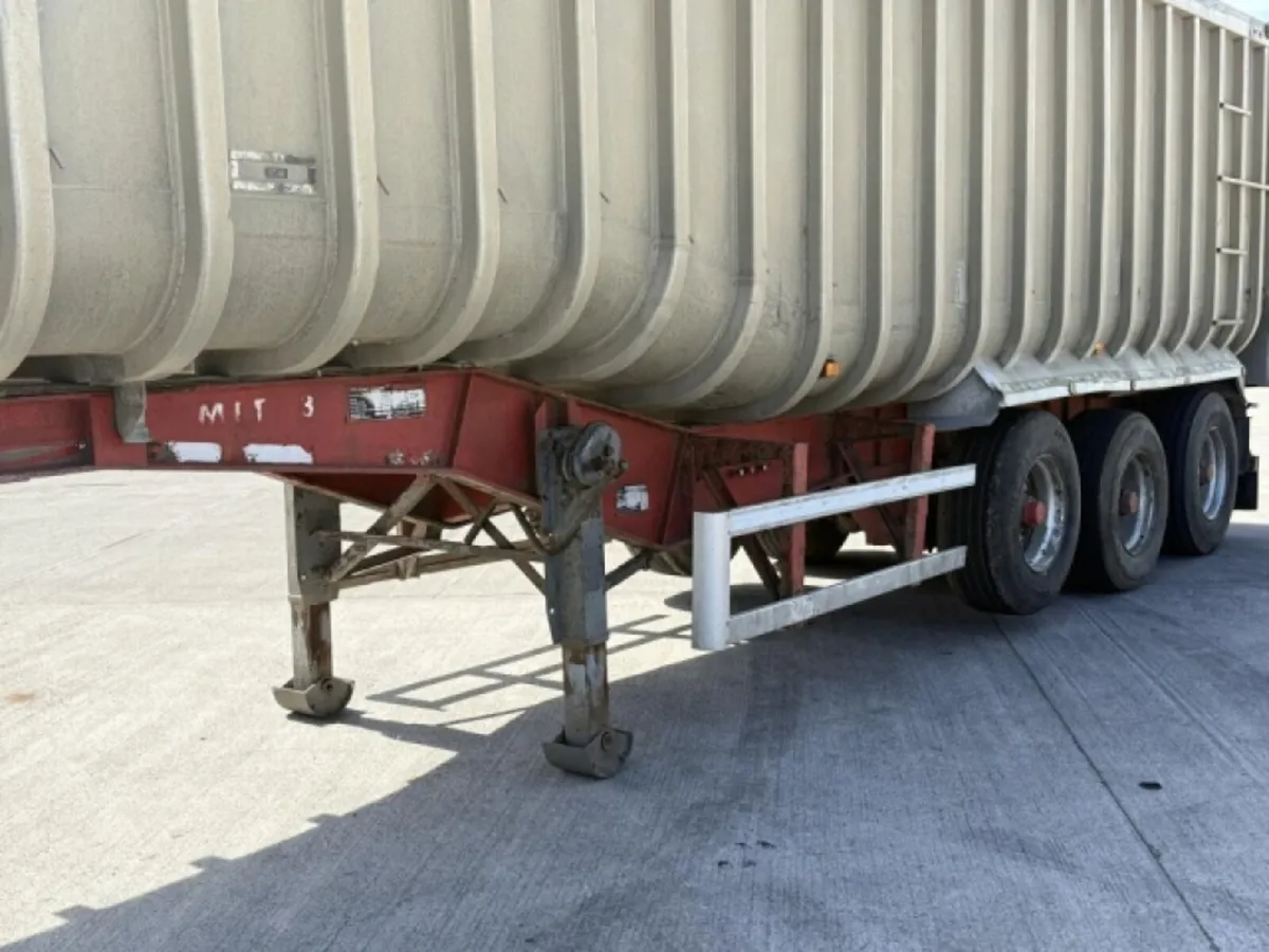2000 WILCOX TOUGHLINE TIPPING TRAILER - Image 4