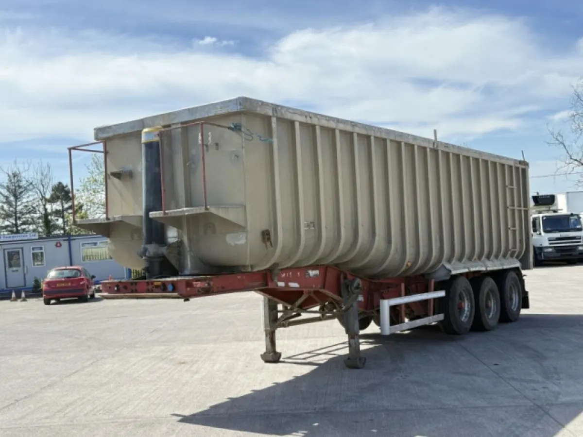 2000 WILCOX TOUGHLINE TIPPING TRAILER - Image 3