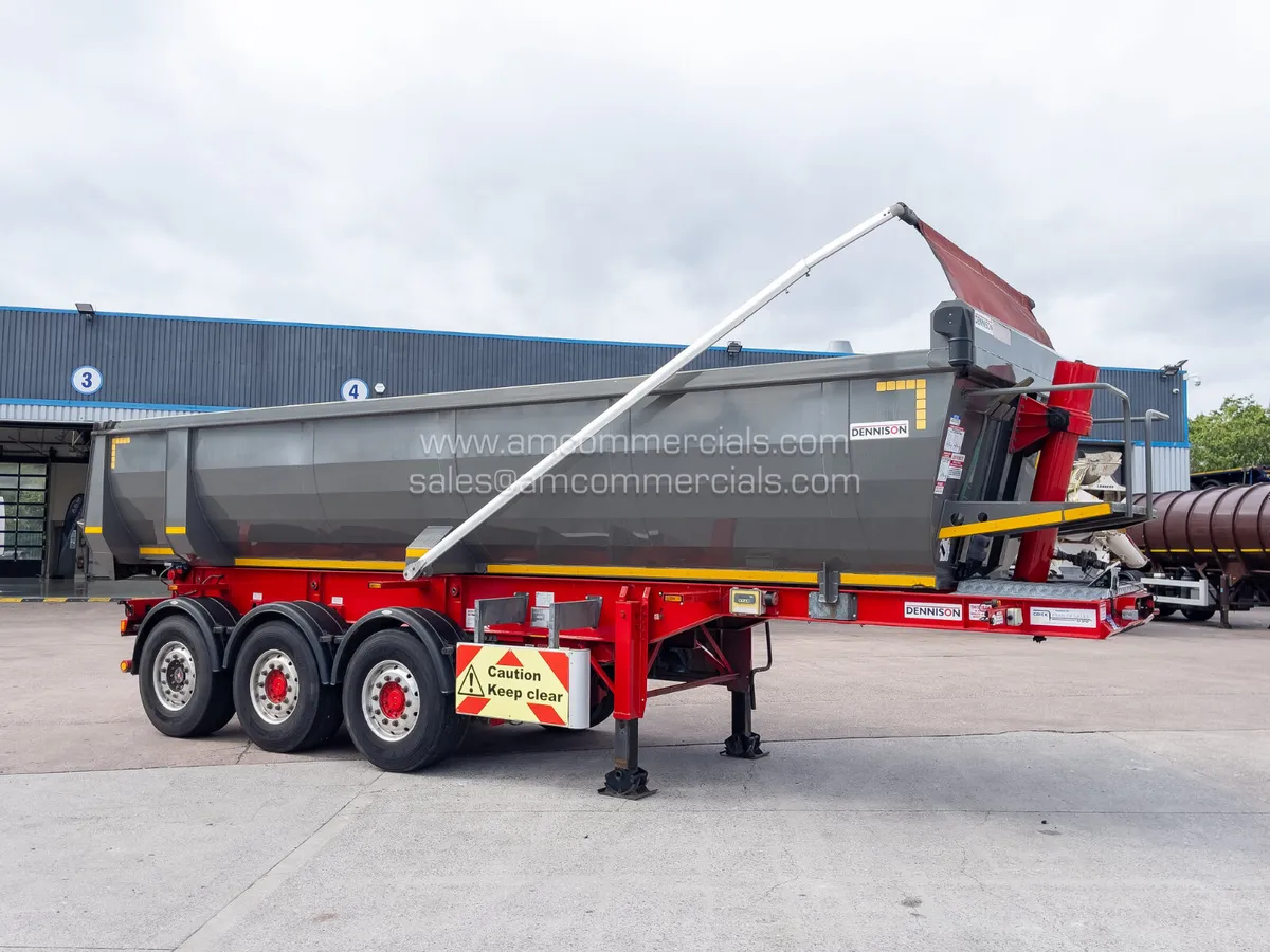 2019 DENNISON AGGREGATE TIPPING TRAILER - Image 1