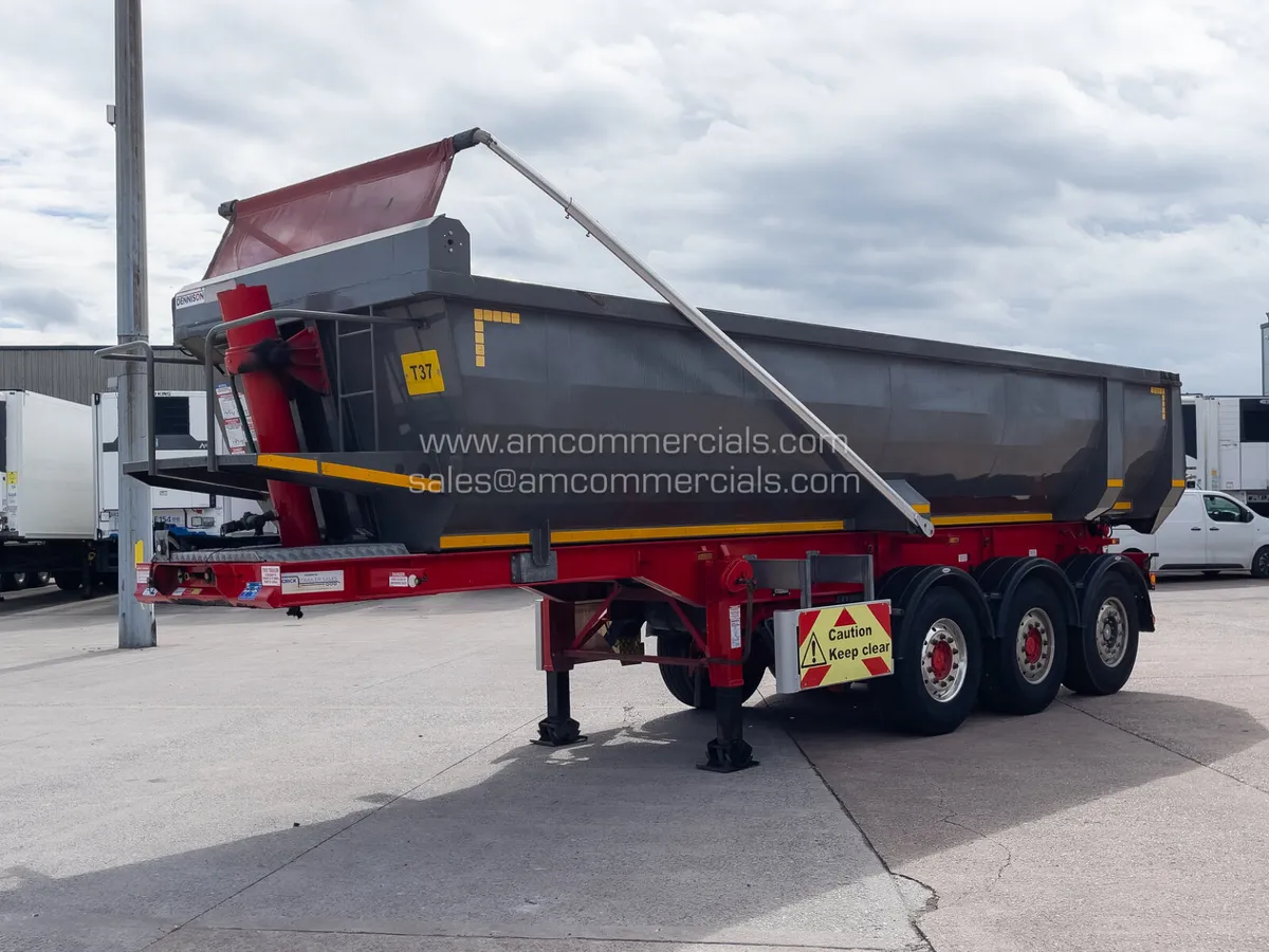 2019 DENNISON AGGREGATE TIPPING TRAILER - Image 3