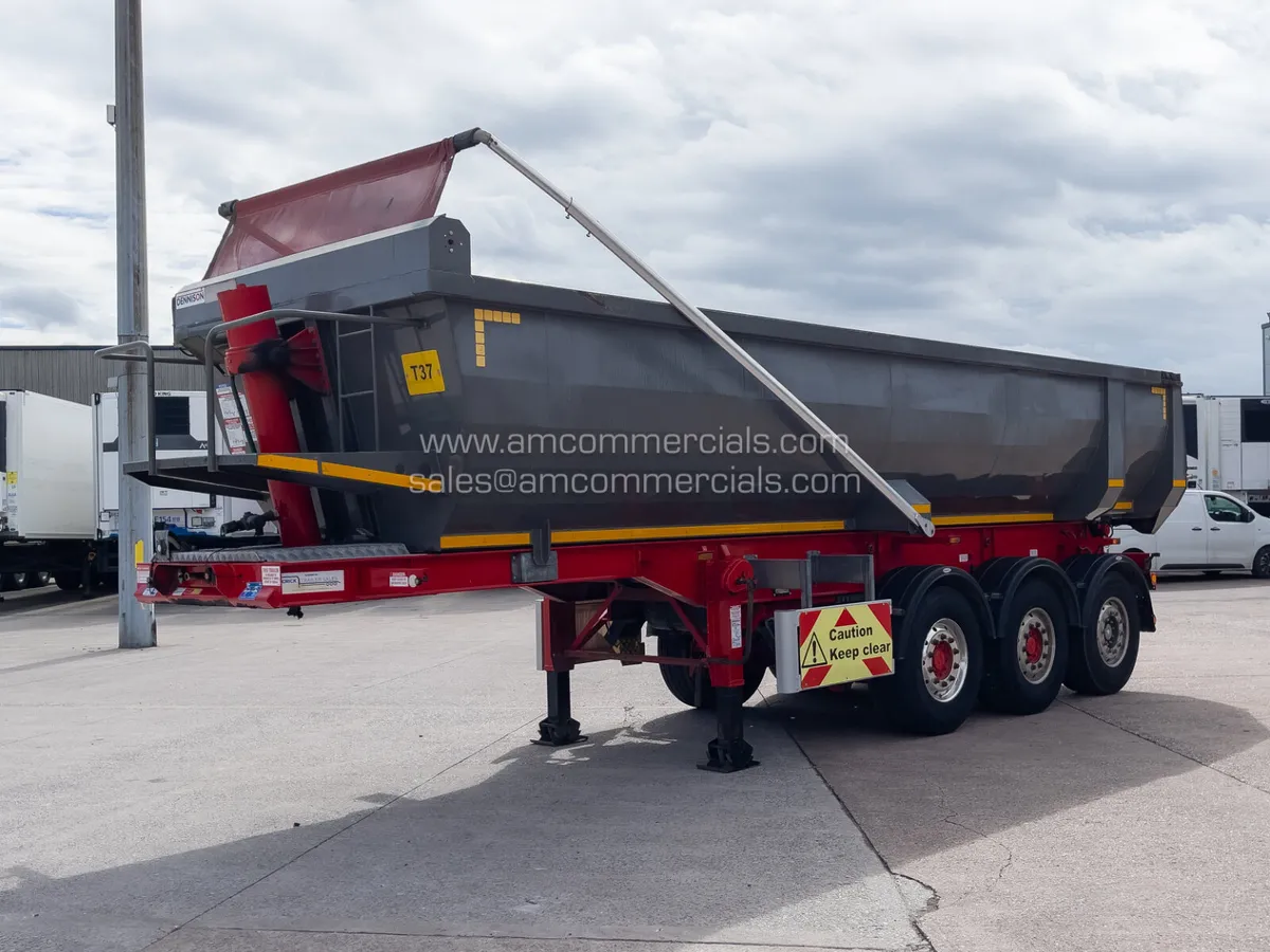 2019 DENNISON AGGREGATE TIPPING TRAILER - Image 3