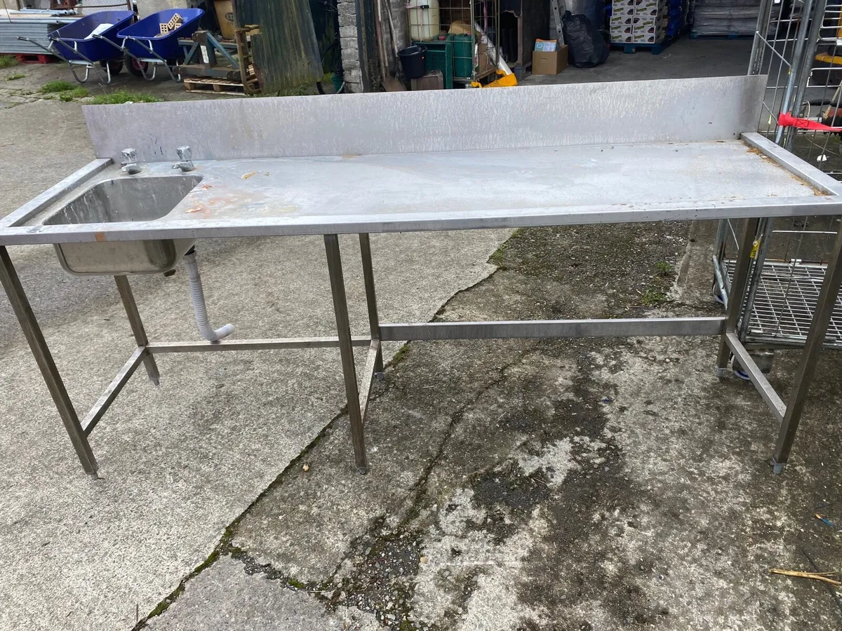 Stainless steel tables - Image 4