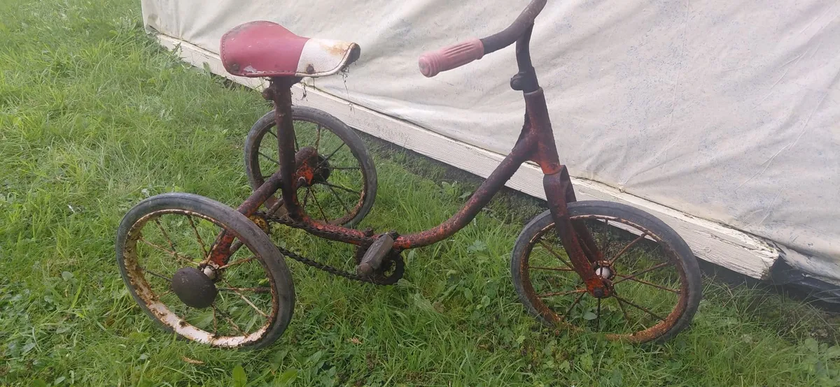 old  kids  tricycle - Image 2
