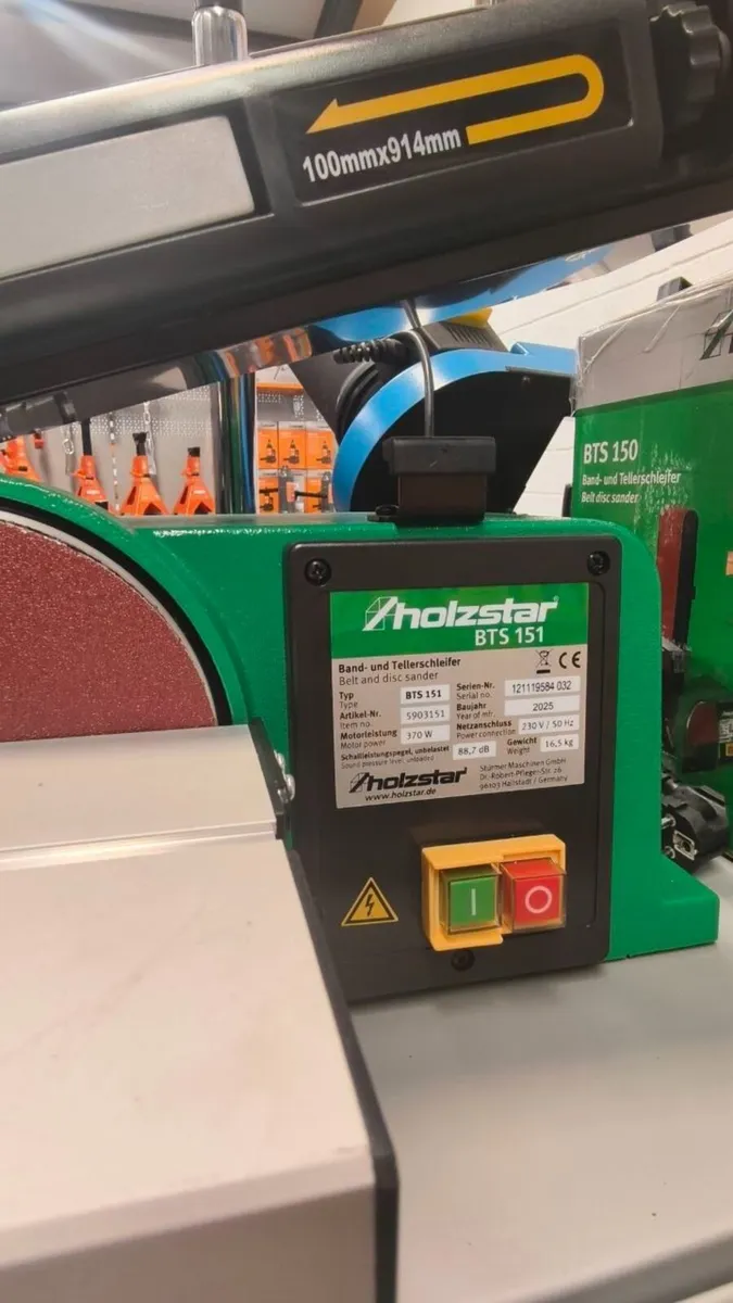 Holzstar BTS 151 Belt & Disc Sander - Image 4