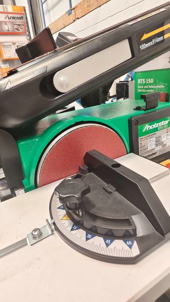 Holzstar BTS 151 Belt & Disc Sander - Image 3