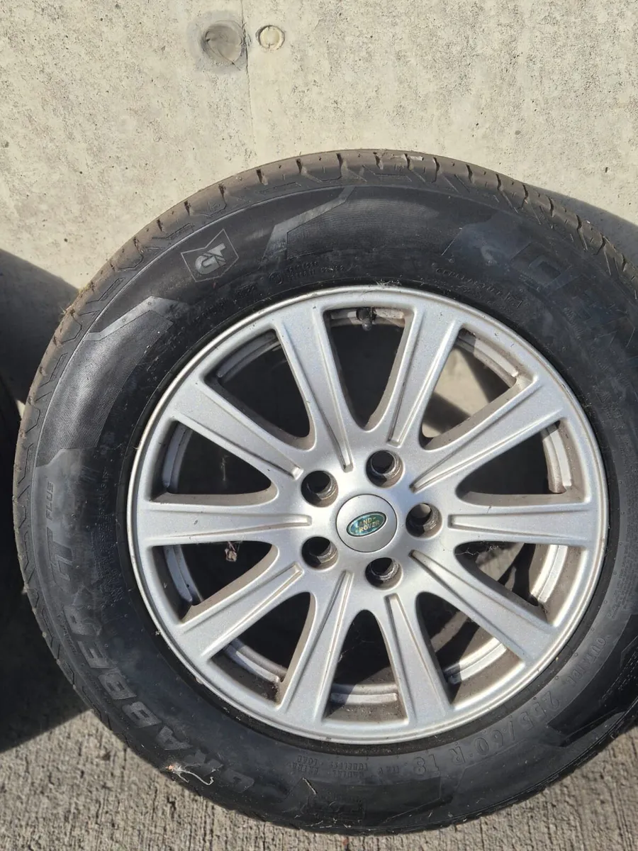 Landrover wheels and tyres, JOB LOT €150.00. - Image 1
