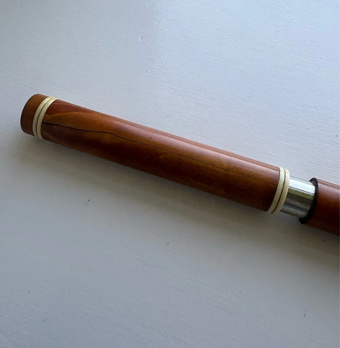 Antique Boxwood 8-key flute - Image 3