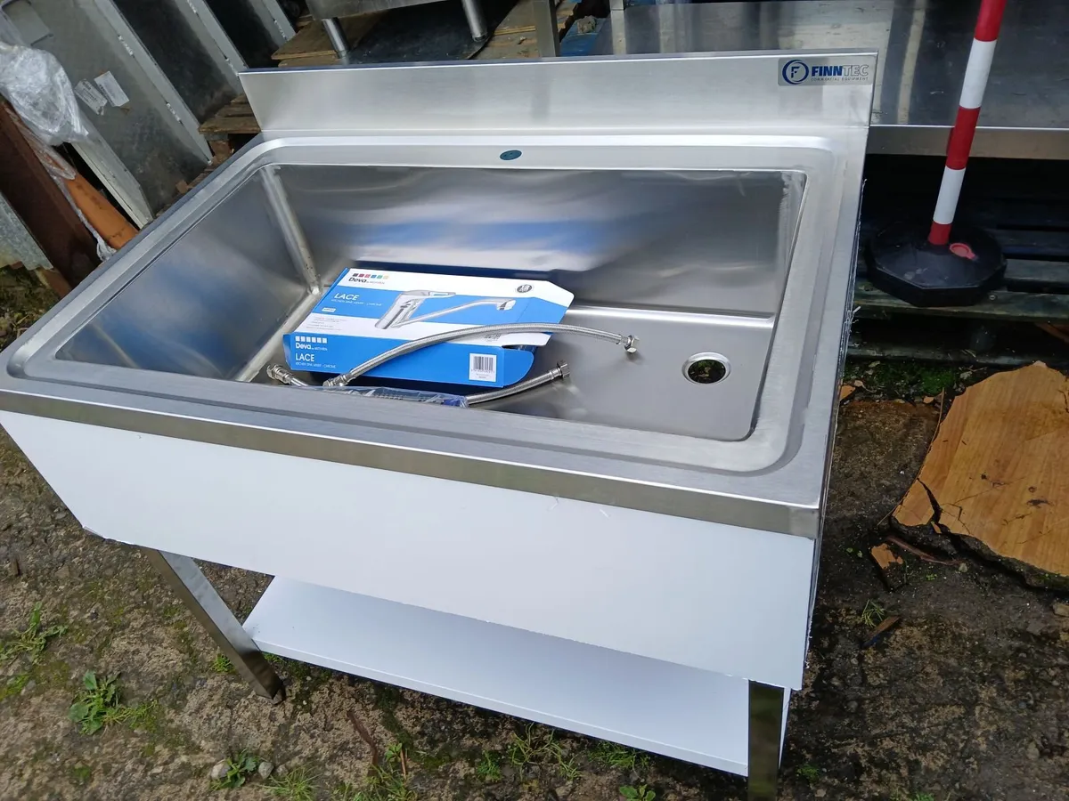 Staneless steel cabbinet sink unit complete - Image 3