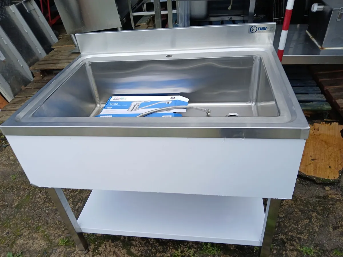 Staneless steel cabbinet sink unit complete - Image 4