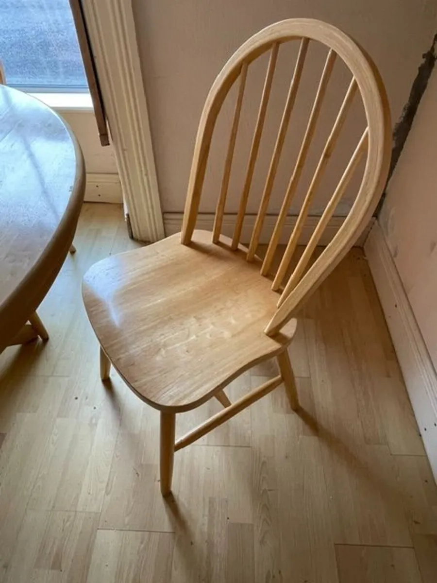 Free - Kitchen Table and Chairs, Pine - Image 3