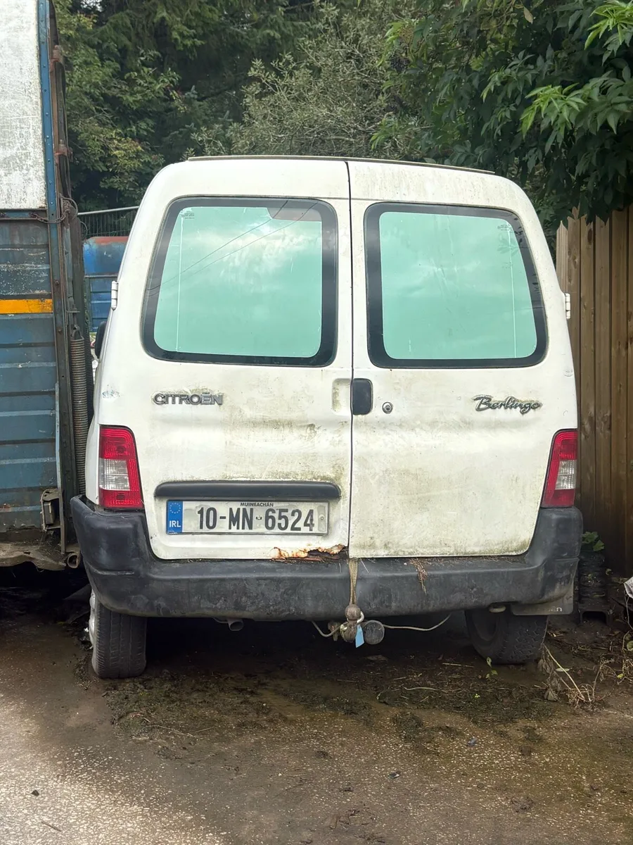 2010 Berlingo and 2004 Pajero - Image 1