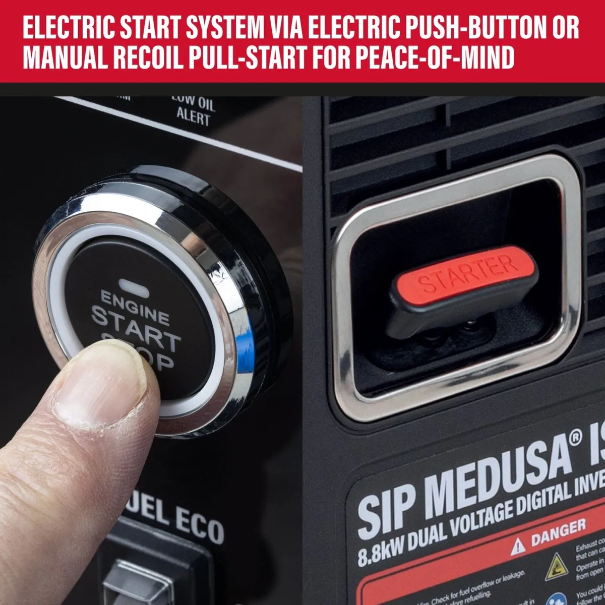 SIP ISG8800 Digital Inverter Petrol Generator - Image 2
