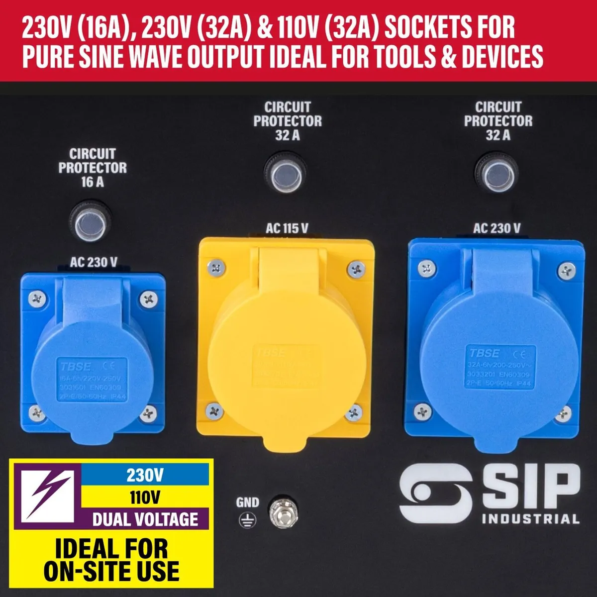 SIP ISG8800 Digital Inverter Petrol Generator - Image 3