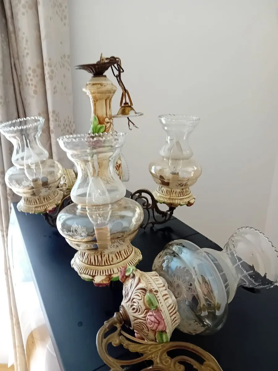 Vintage 3-Piece Lighting Set - Image 1