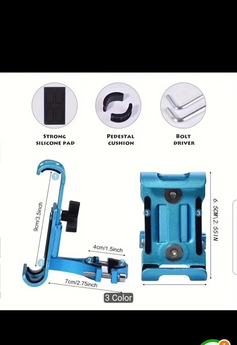 Steel Cycle Phone Holders - Image 2