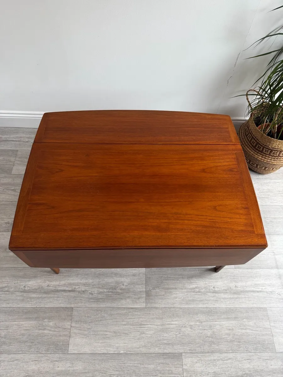 Mid Century Drop Leaf Coffee Table - Image 3