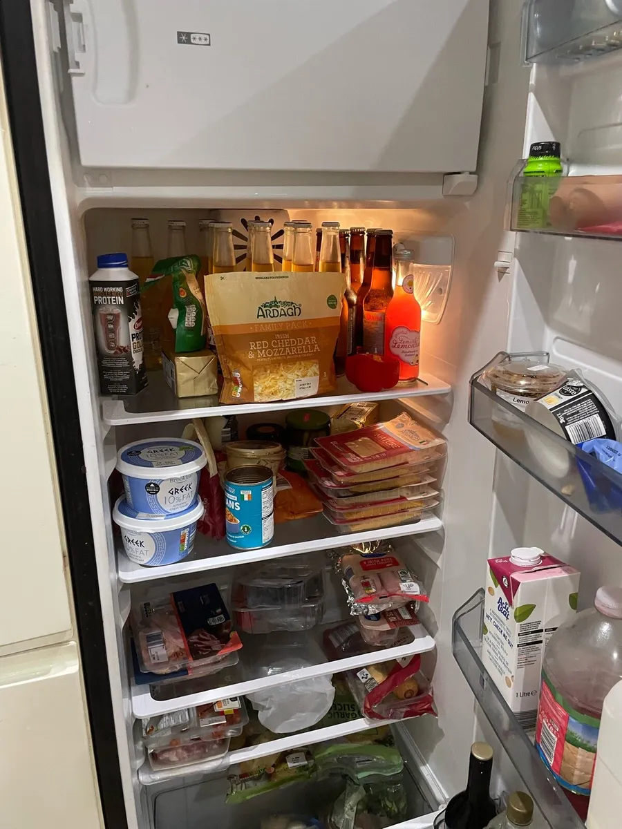 Black fridge - Image 2