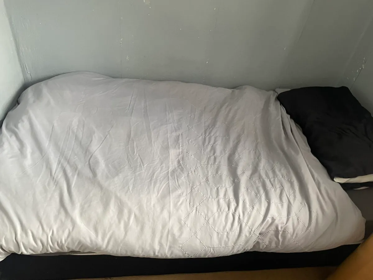 Single Bed Frame with Mattress - Image 3