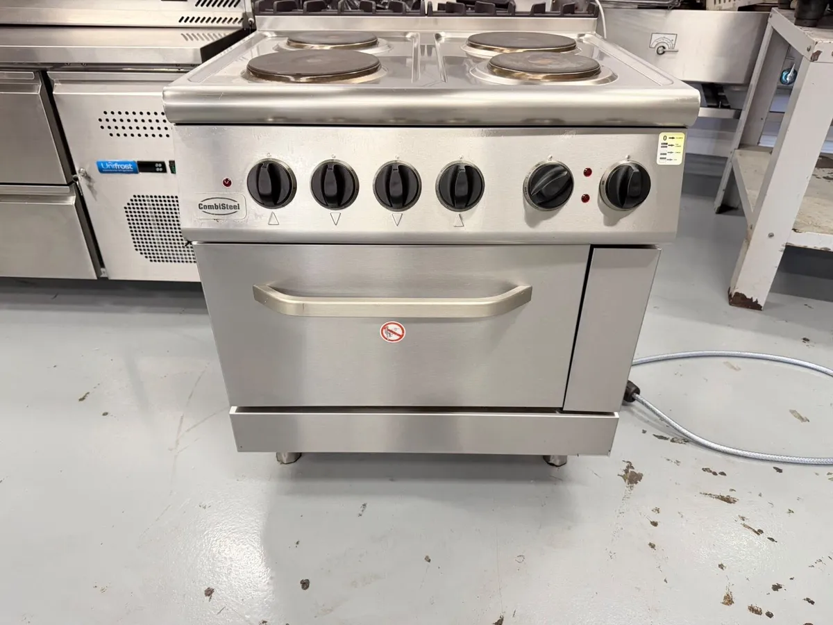 Hob 4-Rings with Oven Electric 3-Phase - Image 2