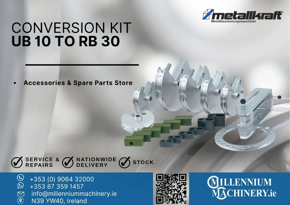 Conversion kit for bending thin-walled pipes