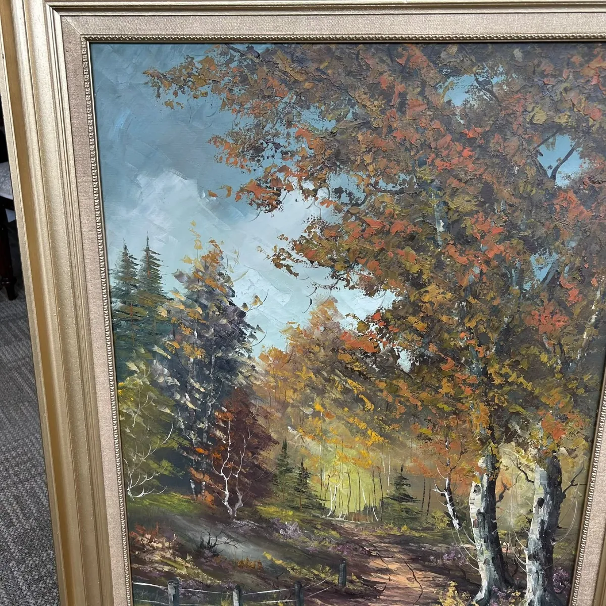 A beautiful signed original oil painting depicting - Image 4