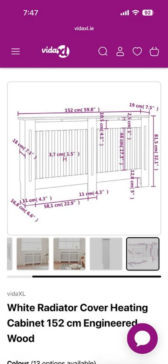 Radiator cover - Image 3