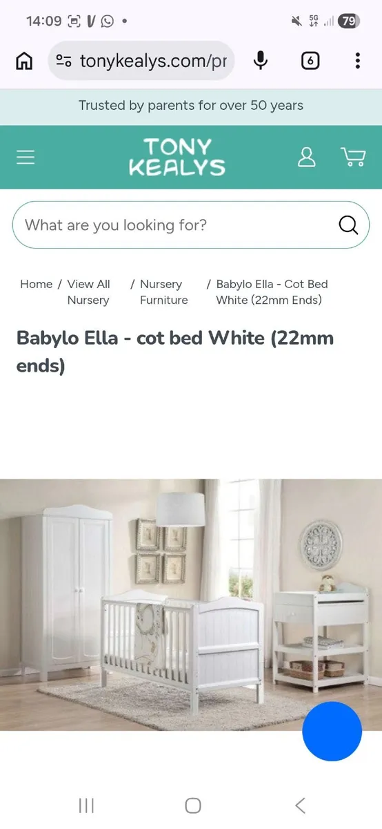 Cot bed - Image 3