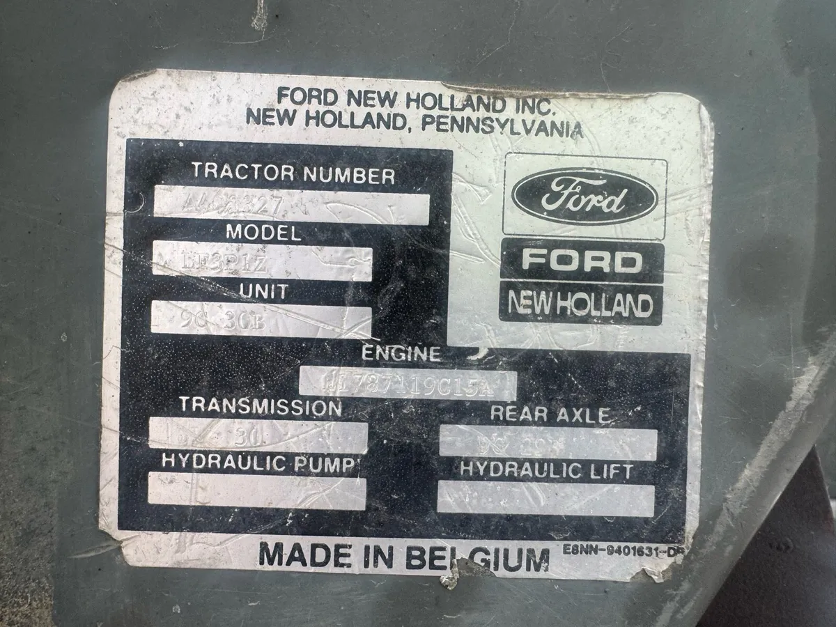 New holland ford 655C backhoe €12,950 - Image 4