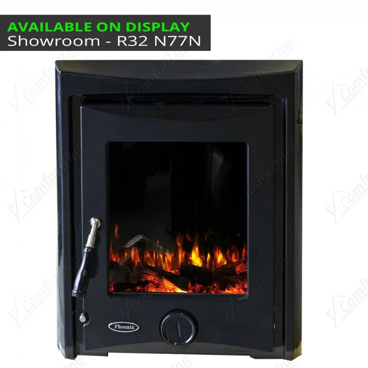 HANOVER 44'' FIREPLACE SET & INSERT STOVE RUBY 5kw - Image 2