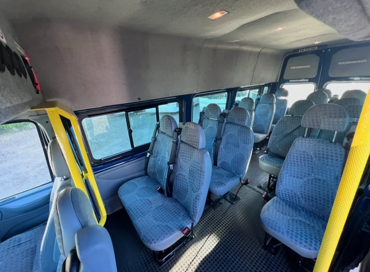 Blue Transit Bus - Image 4