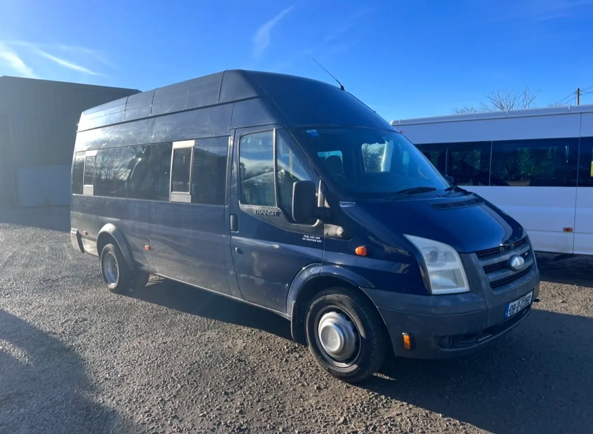 Blue Transit Bus - Image 1