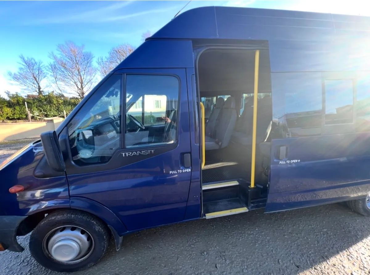 Blue Transit Bus - Image 2