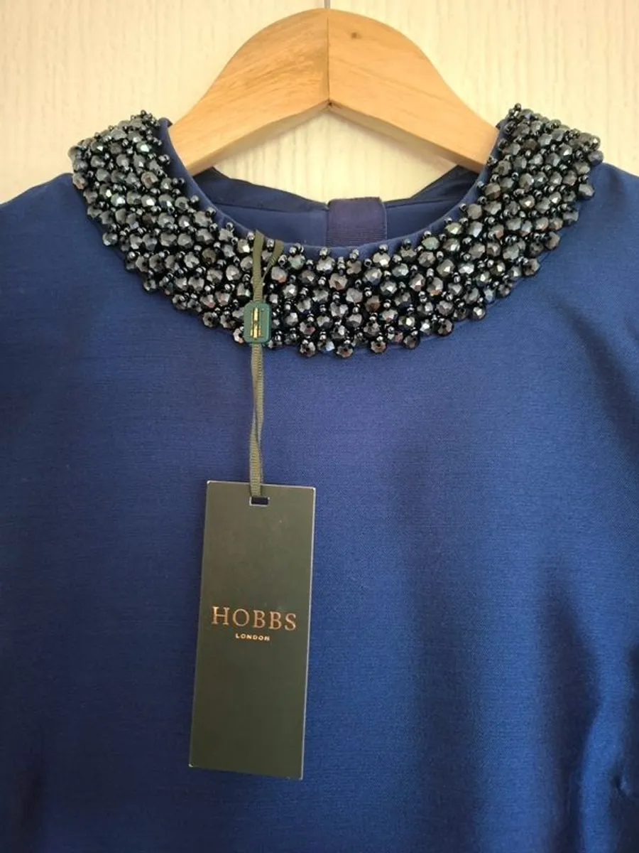 Hobbs Navy Dress - Image 2