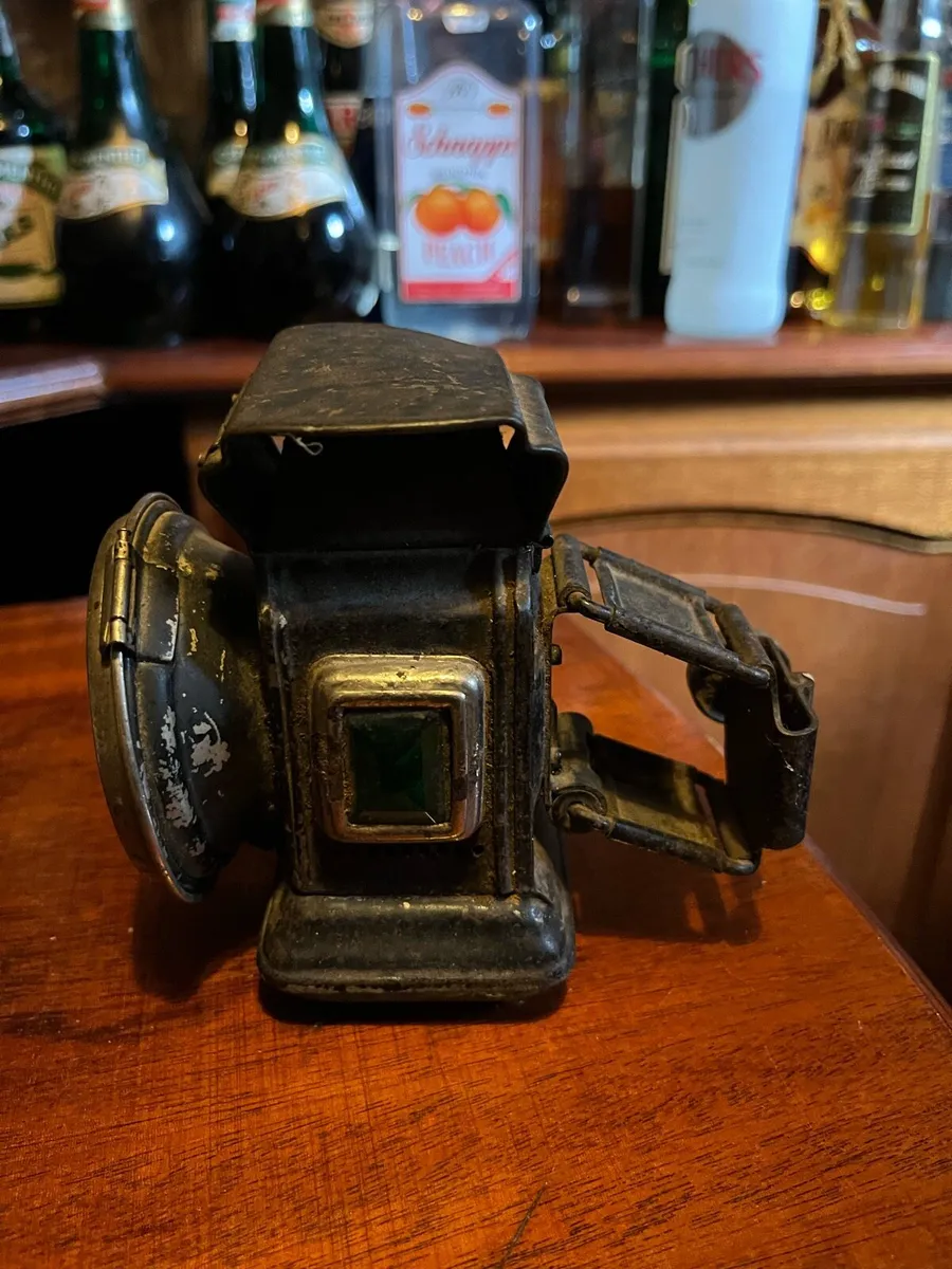 Antique Carbide Bicycle Lamp - Image 3